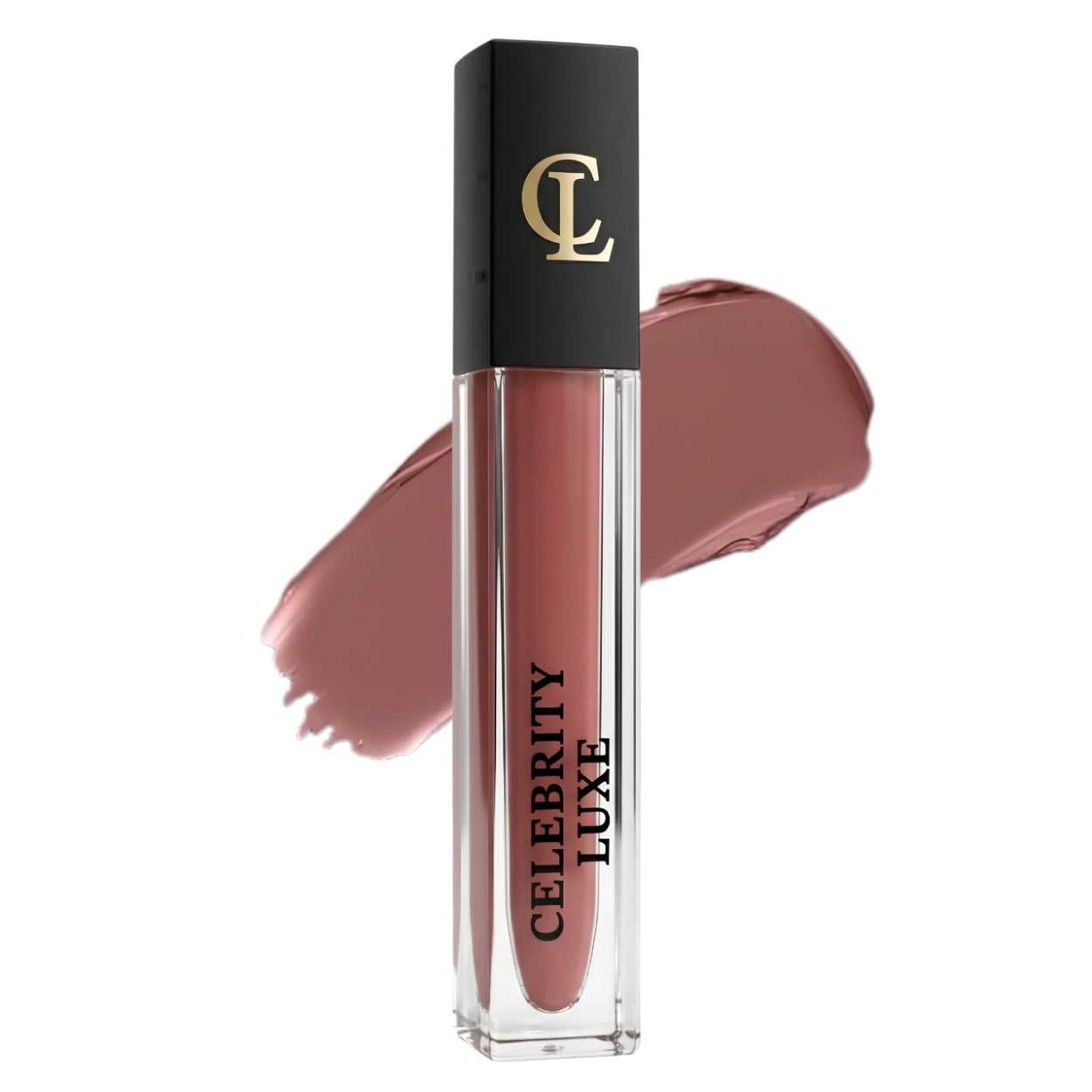 Celebrity Luxe Matte Lipstick - Dusty Elegance | Long Lasting, Smudge & Transfer Proof | Enriched with Cocoa Butter, Avocado Oil & Vitamin E | SPF 15 | Lightweight | 5g