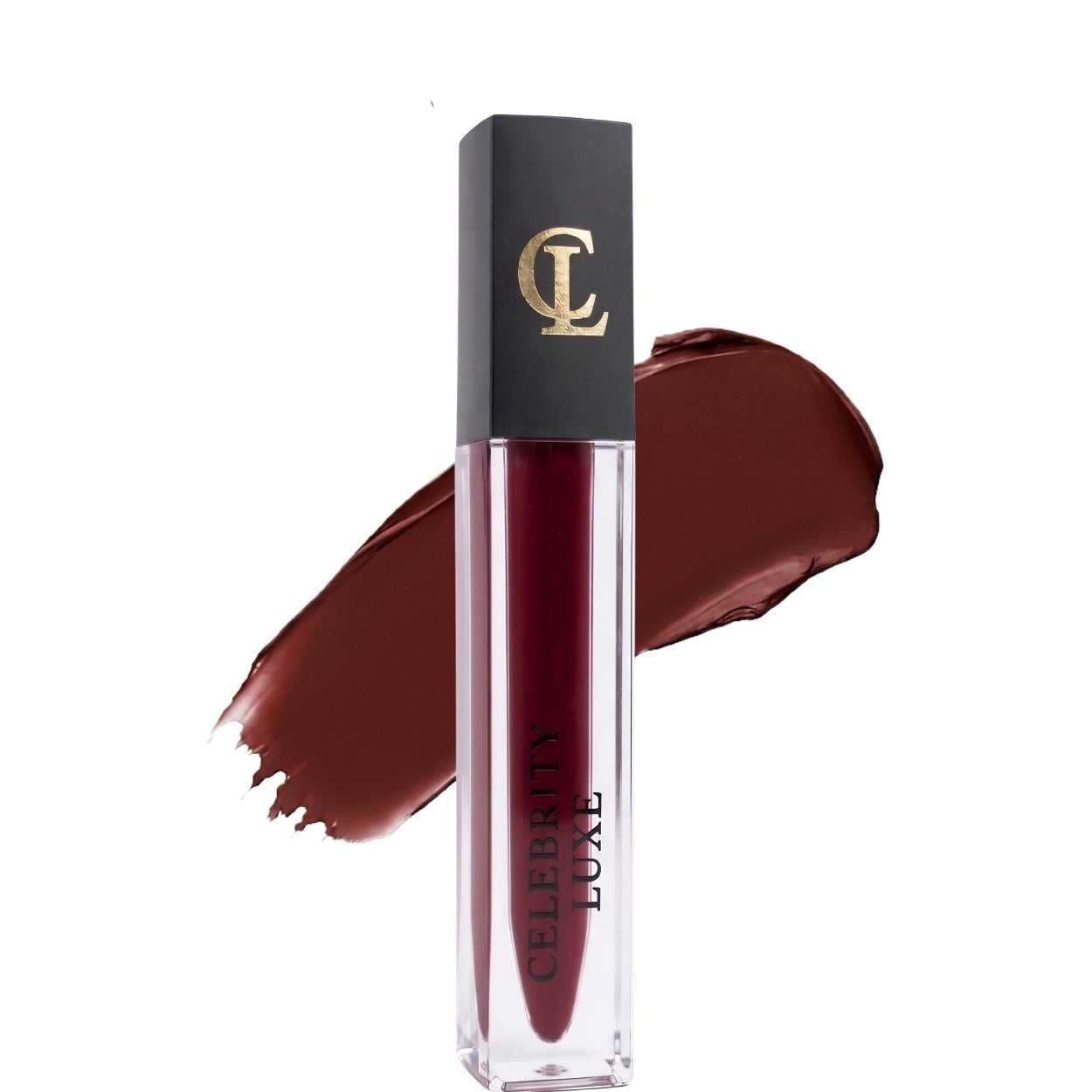 Celebrity Luxe Matte Lipstick - Mocha Muse | Long Lasting, Smudge & Transfer Proof | Enriched with Cocoa Butter, Avocado Oil & Vitamin E | SPF 15 | Lightweight | 5g